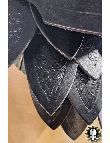 Middelalderlige skulderbeskyttere i...