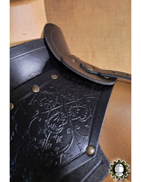 Mittelalterlicher Lederkragen Modell...