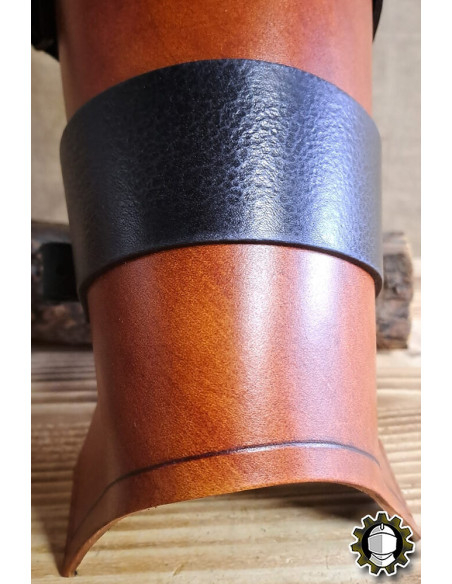 Medievale lægplader i læder, model...