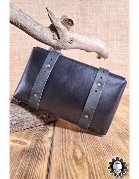 Middeleeuwse leren tas model Altair,...