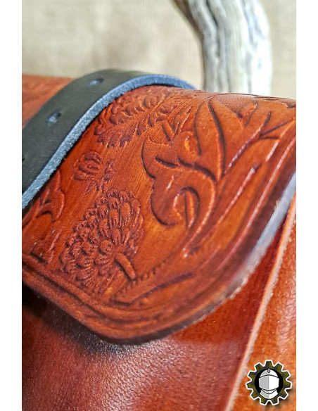 Bolso medieval cuero modelo Valeron,...