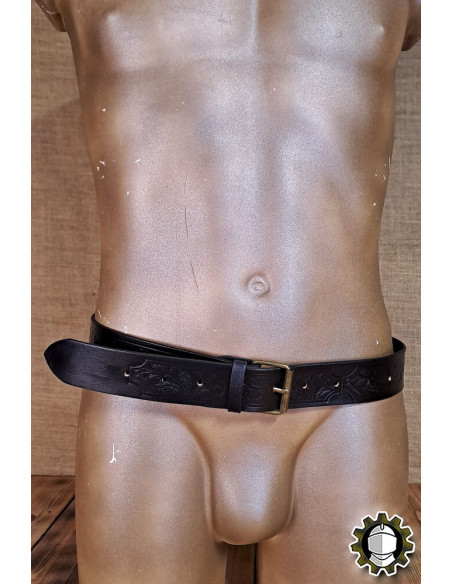 Middeleeuwse leren riem model...