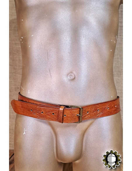 Middeleeuwse leren riem model...