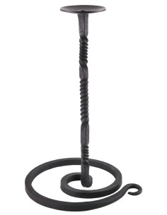 Candelabro para velas y soporte para cascos