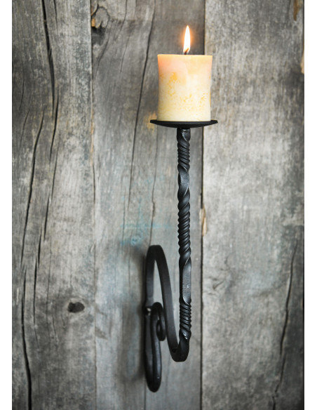 Candelabro de pared para velas (43x21...