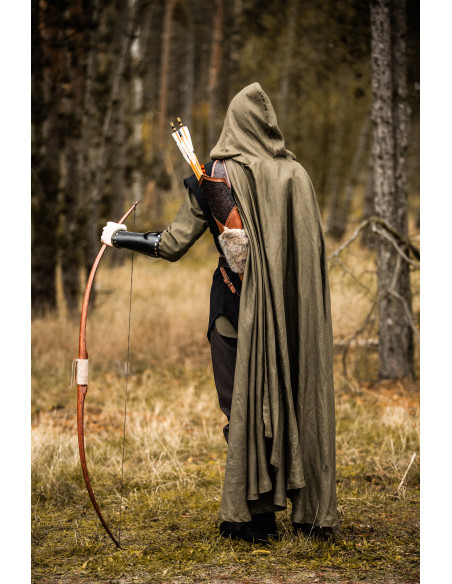 Mittelalterlicher Mimir Umhang in Leinen