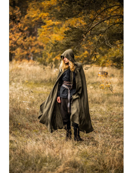 Mittelalterlicher Mimir Umhang in Leinen