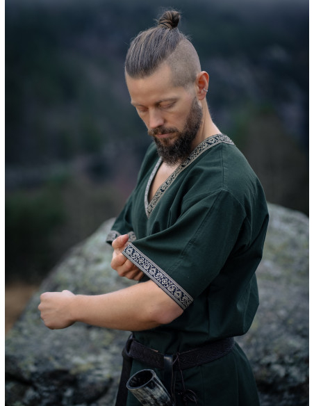 Túnica vikinga corta modelo Loki,...