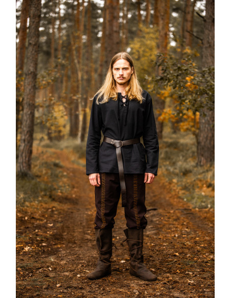 Camisa medieval hombre modelo Otto,...