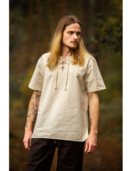Middeleeuwse Shirt Erhart, korte... Middeleeuwse Shirt Erhart, korte...