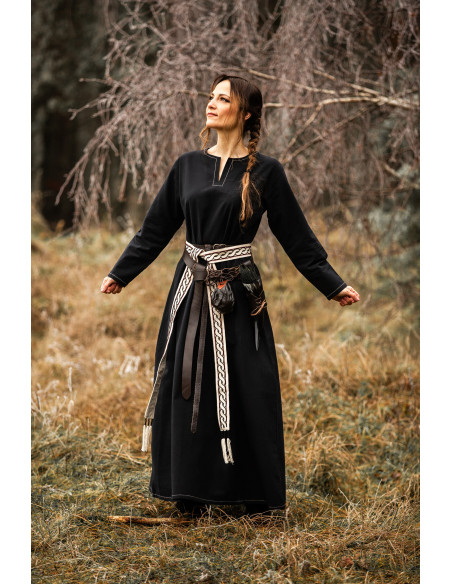 Vestido Vikingo mujer Helga en negro