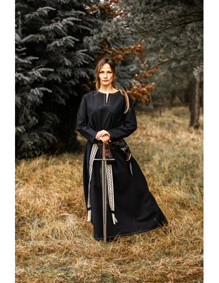Vestido Vikingo mujer Helga en negro