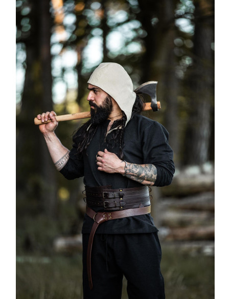 Katoenen boerencrêpe, natuurlijke...