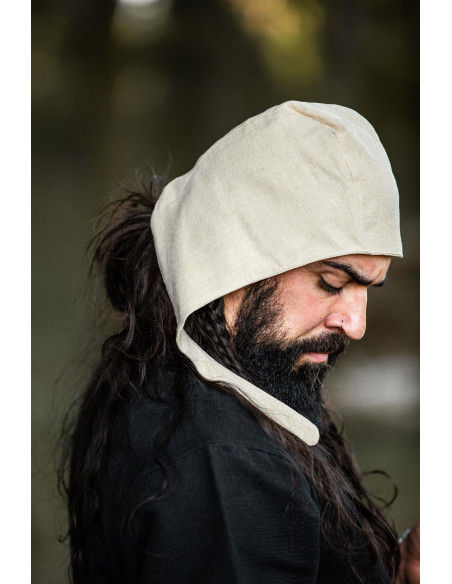 Katoenen boerencrêpe, natuurlijke...