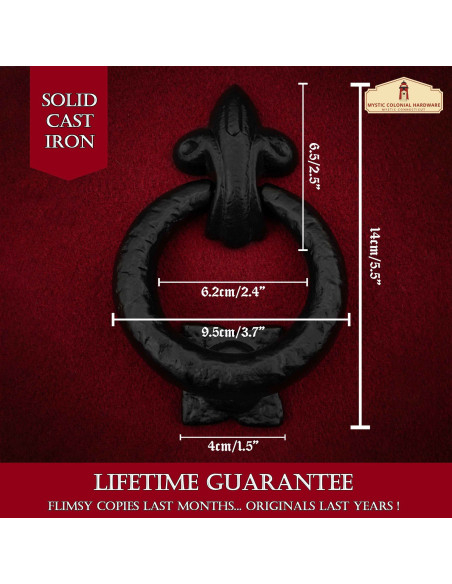 Middeleeuwse deurklopper met een...