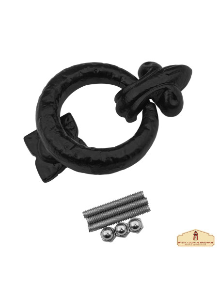 Mittelalterliche Türklopfer mit Ring...