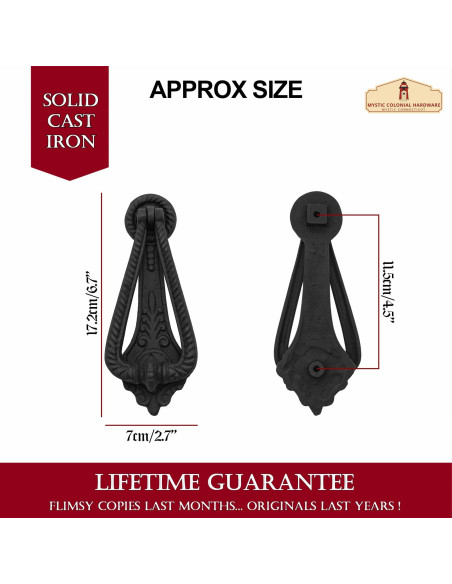 Middeleeuwse deurklopper met een ring...