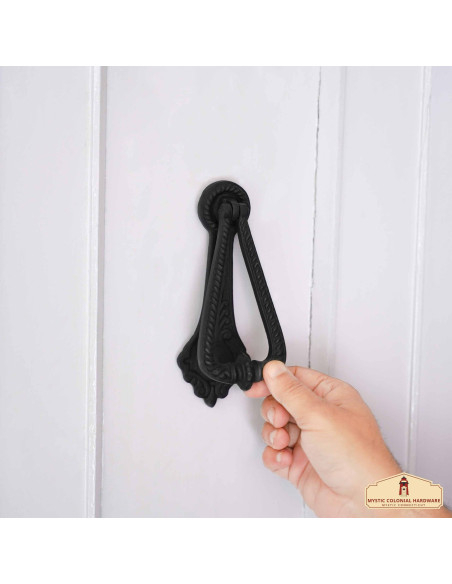 Middeleeuwse deurklopper met een ring...