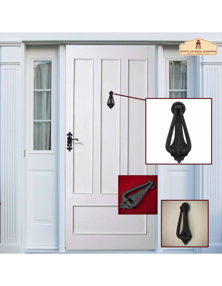 Mittelalterliche Türklopfer mit Ring...