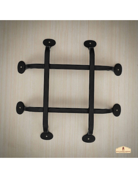 Verboden bar grill voor deuren (27x29...