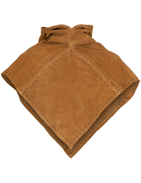 Gugel middeleeuws in beige ante