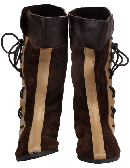 Botas medievales cuero modelo Sylvar,...