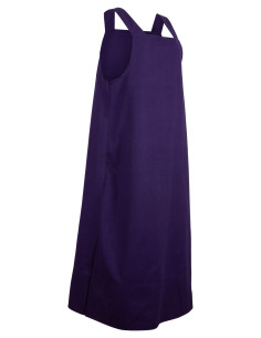 Schortjurk model Lientje, paarse kleur 2