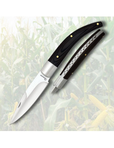 Albainox mes met zwart stamina handvat (19,4 cm.)