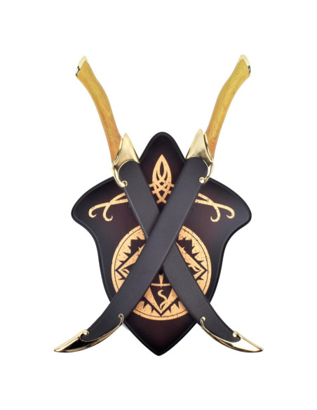 Elverkniv med Legolas-støtte -...