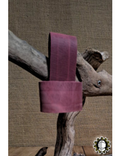 Lederholster für Dolche, rote Farbe