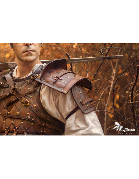 Kriger skulderbeskytter Explorer brun...