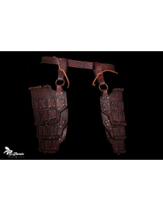Tassets of Barbarische Schorten met riem 2