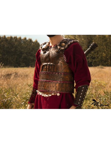 Viking leren harnas model Varangian