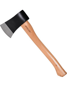 Tung økse med læderetui (43 cm)
