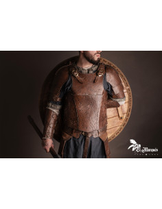 Peto de cuero modelo Mercenario