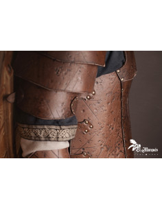Peto de cuero modelo Mercenario 2