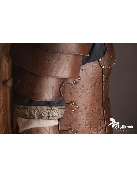 Peto de cuero modelo Mercenario