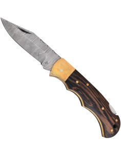 Feldmesser mit Lederetui (7 cm.)