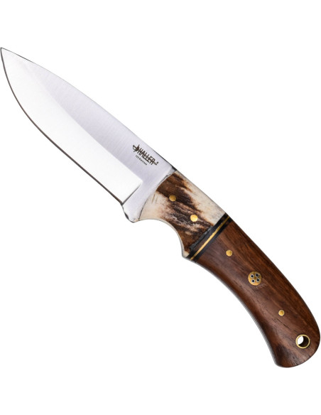 Cuchillo aventurero con funda cuero...