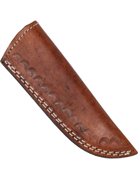Cuchillo aventurero con funda cuero...