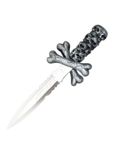 Decoratieve dolk met schedels