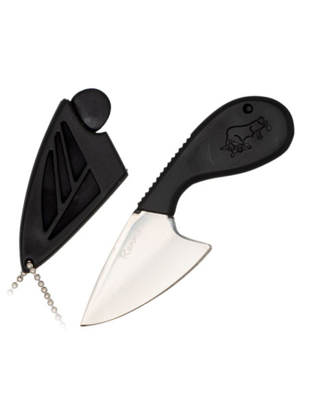Mini Renno udendørs kniv med ABS-etui