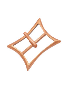 Middelalderbæltespænde i støbt bronze