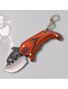 Cuchillo llavero Third K2481, hoja acero 420