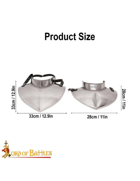 Mittelalterlicher Ritterkragen,...