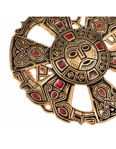 Middeleeuwse bronzen broche uit Limons, Frankrijk 2