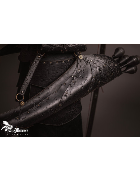 Carcaj para flechas de LARP con bolsa