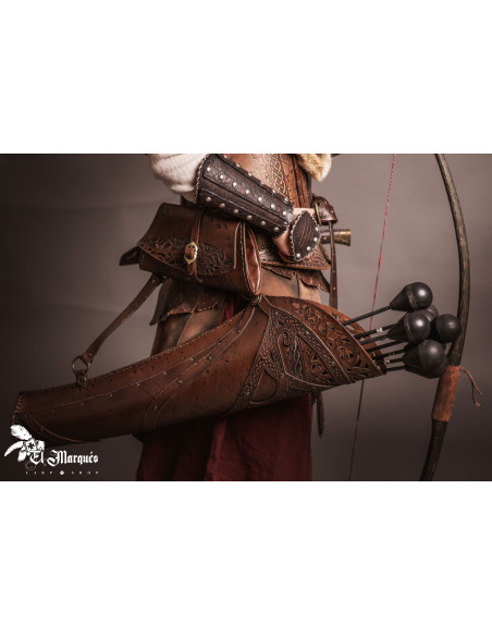 LARP-Pfeilköcher mit Tasche