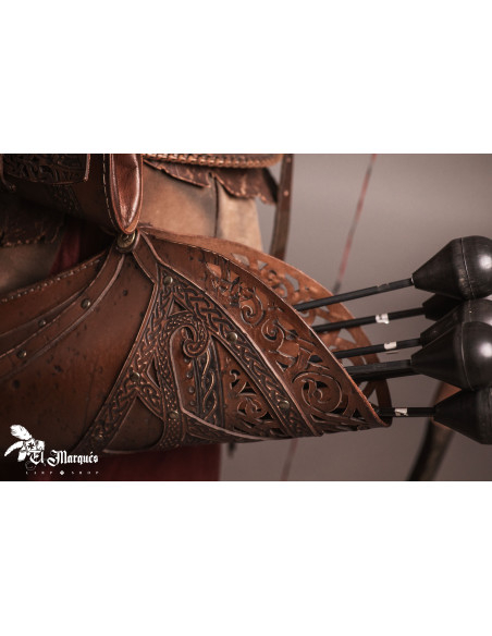 LARP-Pfeilköcher mit Tasche