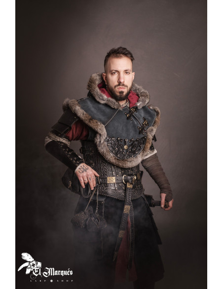 Noordse leren tas Baldur